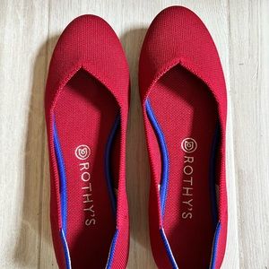 New Scooter Red Rothy's - size 9